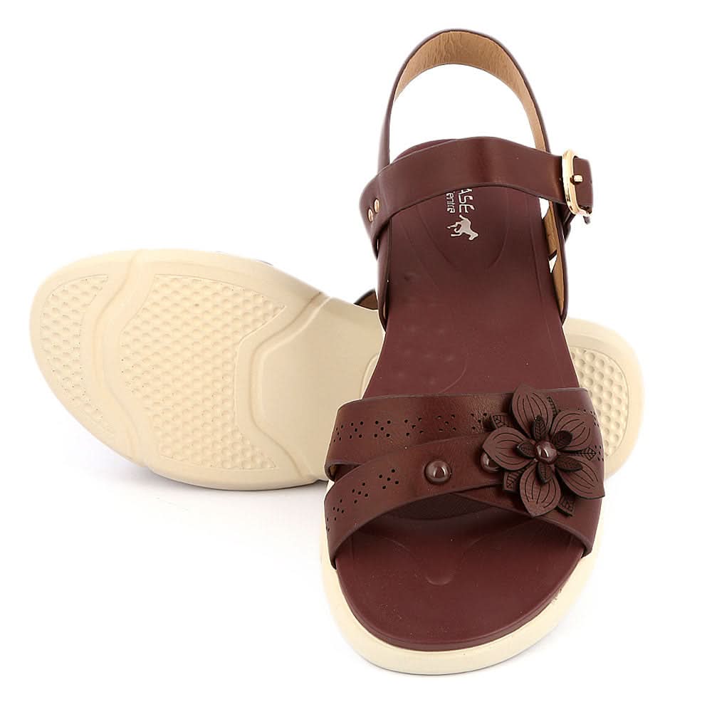 Women's Softy Sandals 5629-23 - Maroon - test-store-for-chase-value