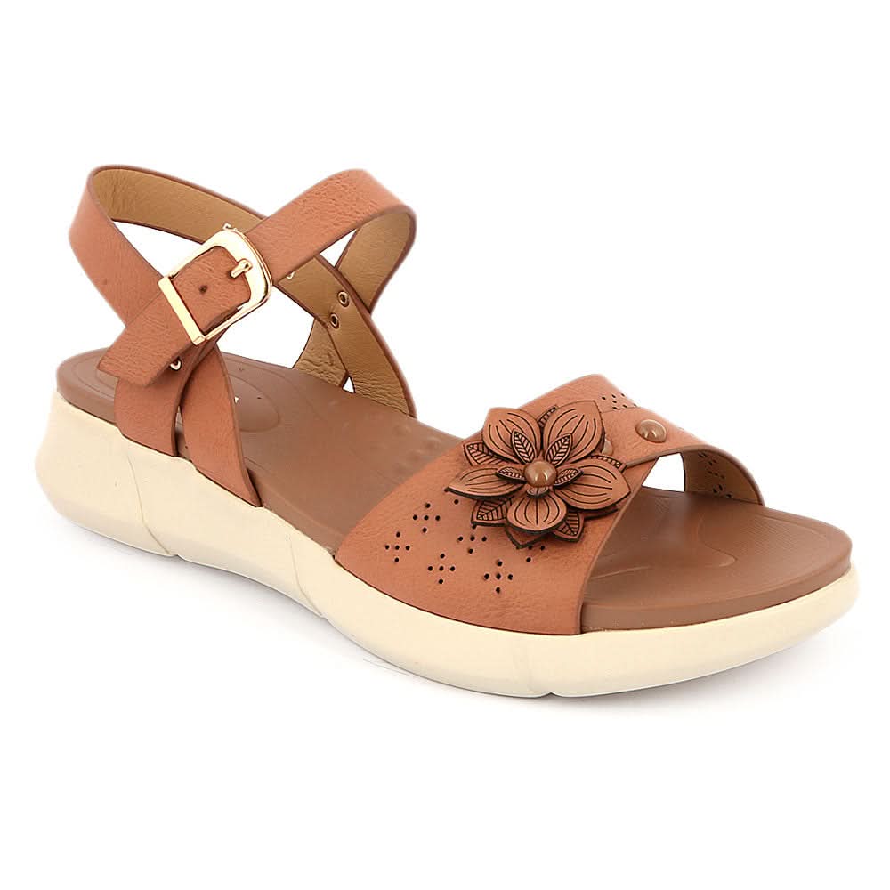 Women's Softy Sandals 5629-23 - Brown - test-store-for-chase-value