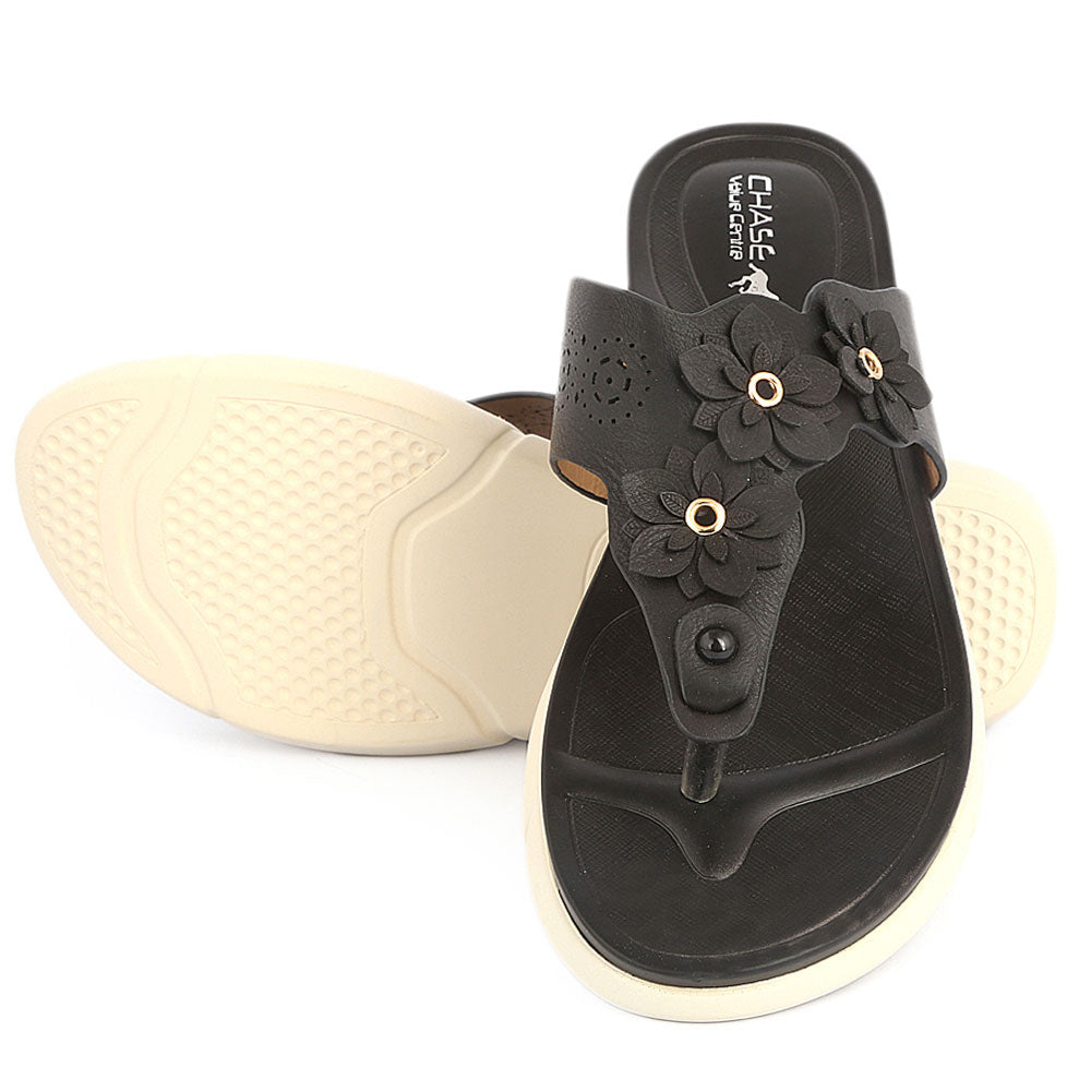 Women's Softy Slipper 5620-17 - Black - test-store-for-chase-value