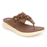 Women's Softy Slipper 5620-17 - Dark Brown - test-store-for-chase-value