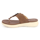 Women's Softy Slipper 5620-17 - Dark Brown - test-store-for-chase-value