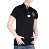 Men's Fancy Polo T-Shirt - Black - test-store-for-chase-value