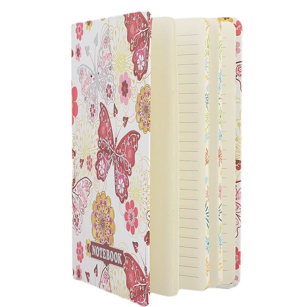 Butterfly Mini Notebook - Pink - test-store-for-chase-value