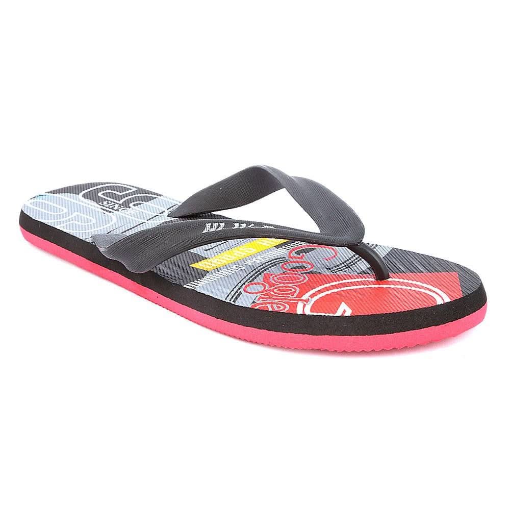 Men's Flip Flops Slippers Hi-Walk - Black - test-store-for-chase-value