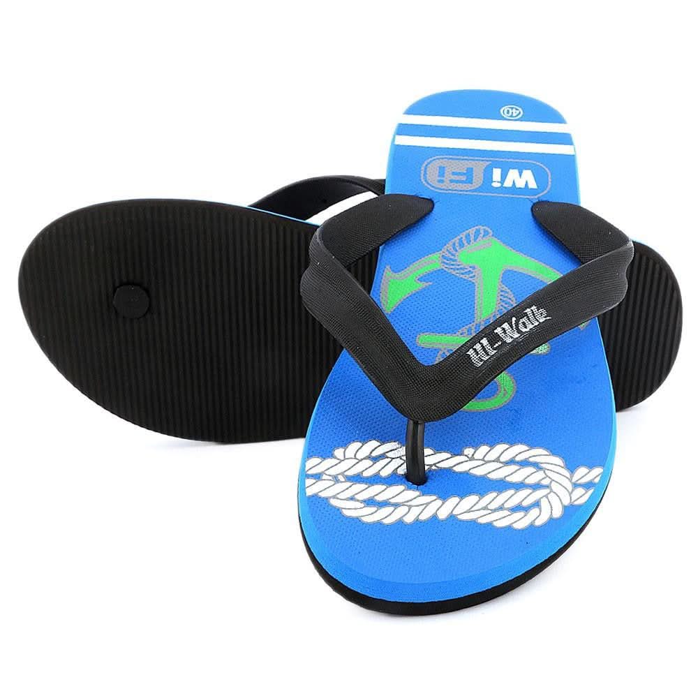 Men's Flip Flops Slippers Hi-Walk - Blue - test-store-for-chase-value