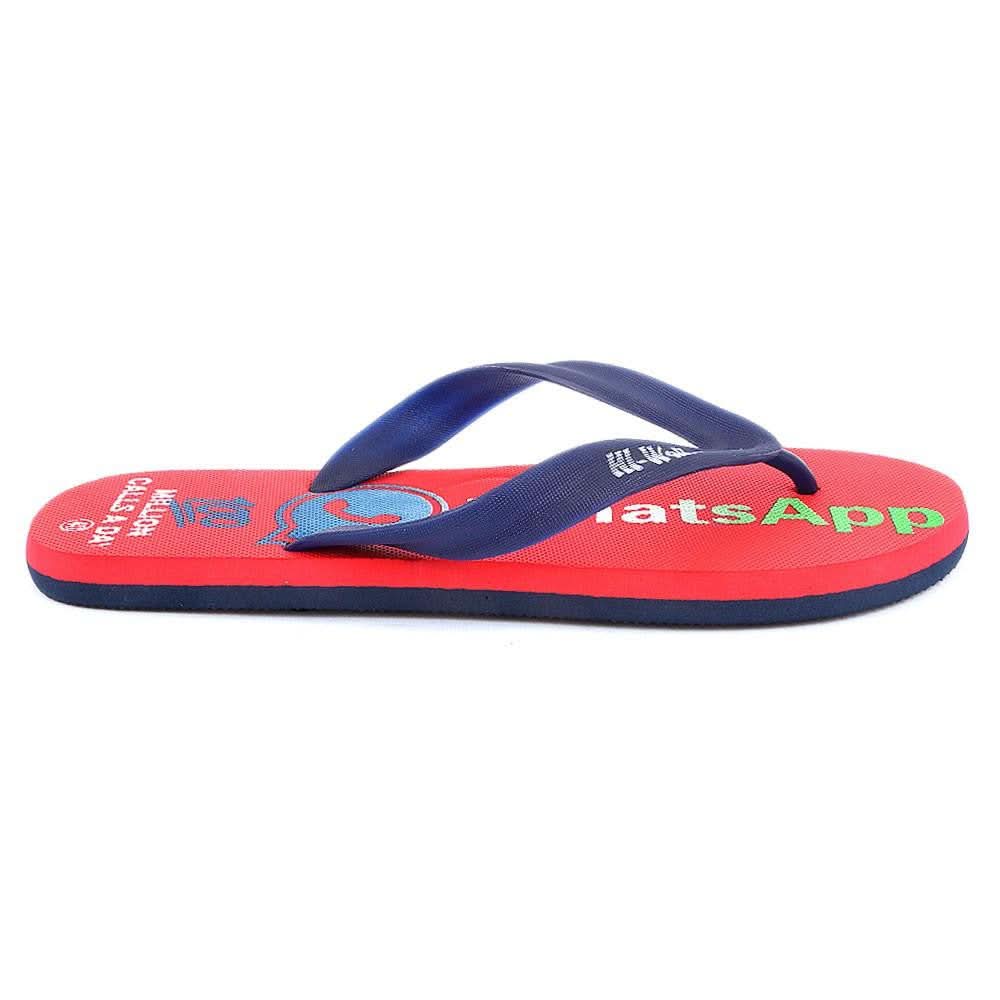 Men's Flip Flops Slippers Hi-Walk - Red - test-store-for-chase-value