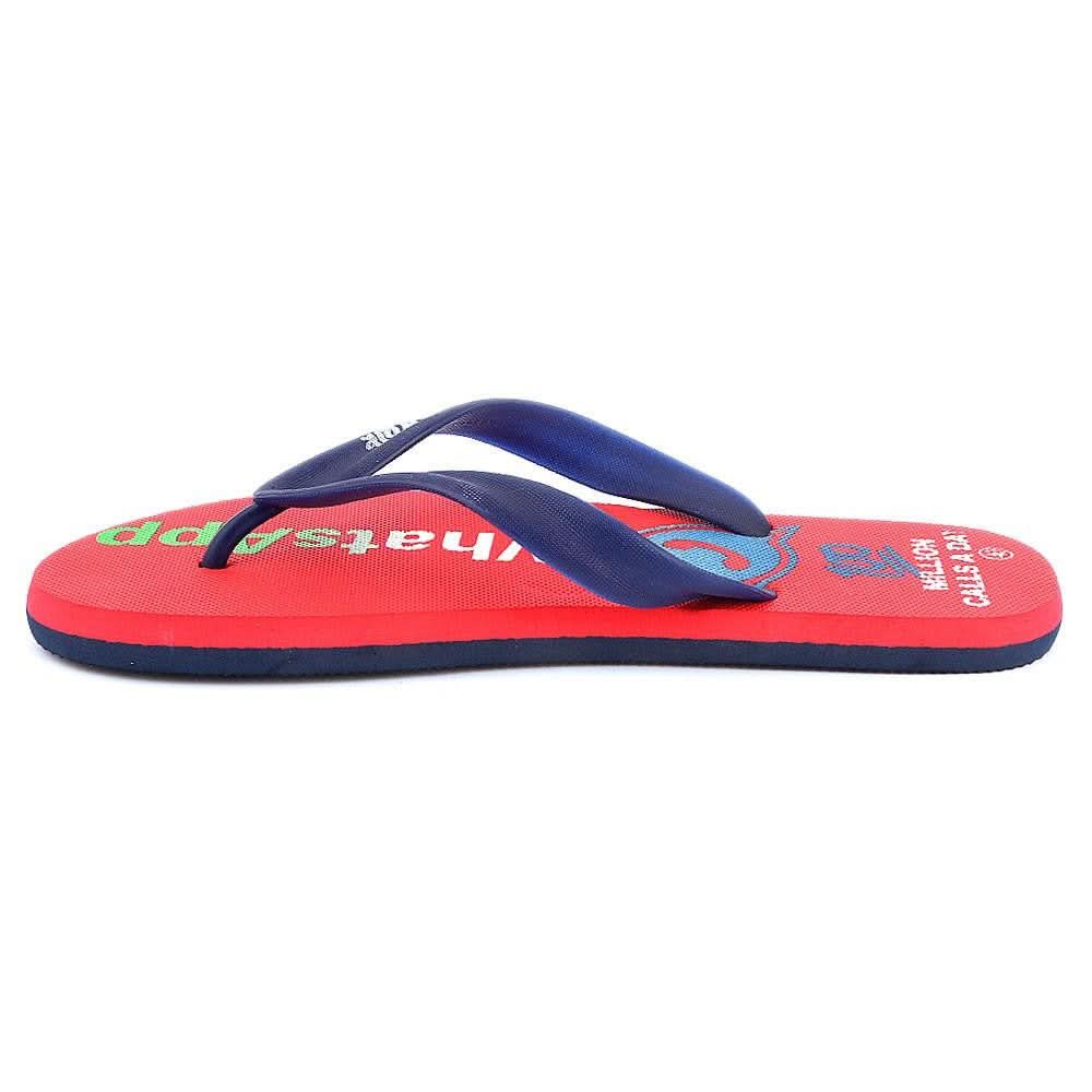 Men's Flip Flops Slippers Hi-Walk - Red - test-store-for-chase-value