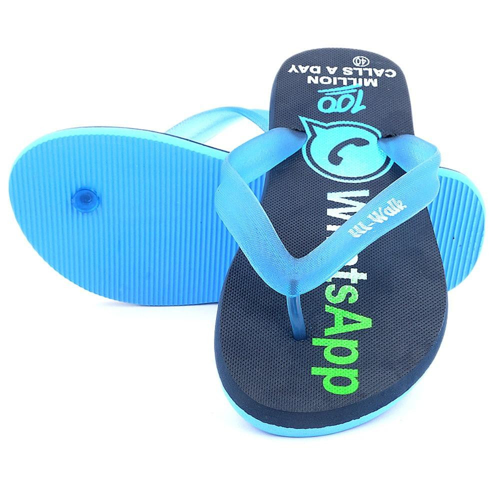 Men's Flip Flops Slippers Hi-Walk - Navy Blue - test-store-for-chase-value