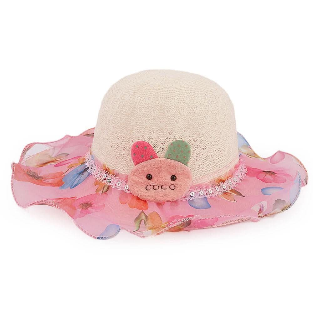 Girls Floppy Hat - Pink - test-store-for-chase-value