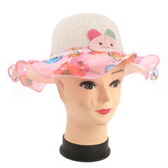 Girls Floppy Hat - Pink - test-store-for-chase-value