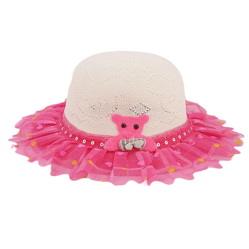 Girls Floppy Hat - Pink - test-store-for-chase-value