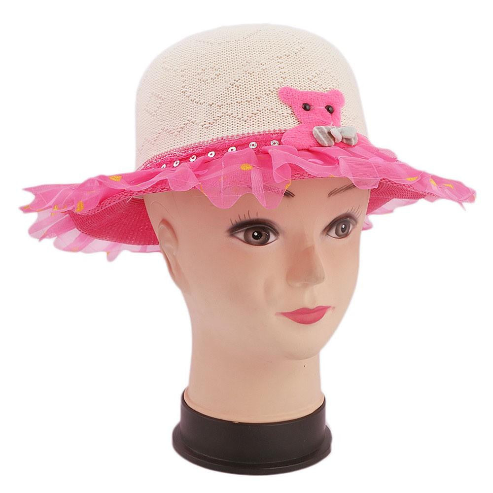 Girls Floppy Hat - Pink - test-store-for-chase-value