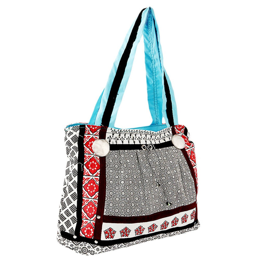 Women's Canvas Bag - Sky Blue - test-store-for-chase-value