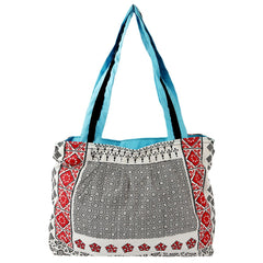 Women's Canvas Bag - Sky Blue - test-store-for-chase-value