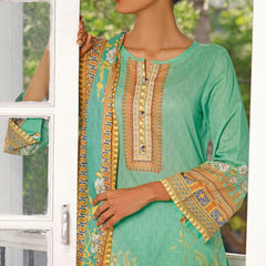 VS MISRI Digital Printed Lawn 3 Pcs Un-Stitched Suit - 18-A, Women, 3Pcs Shalwar Suit, VS Textiles, Chase Value