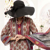 VS Daman Printed Un-Stitched Suit - 218A, Women, 3Pcs Shalwar Suit, VS Textiles, Chase Value