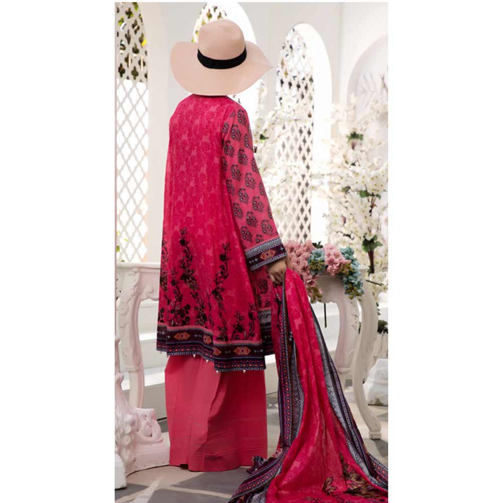 VS Daman Printed Un-Stitched Suit - 218B, Women, 3Pcs Shalwar Suit, VS Textiles, Chase Value