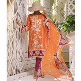 Ayesha Alishba Embroidered Lawn 3 Piece Un-Stitched Suit - 771, Women, 3Pcs Shalwar Suit, VS Textiles, Chase Value