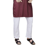 Men's 100% Cotton Pyjama - White - test-store-for-chase-value