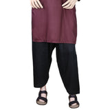 Men's 100% Cotton Shalwar - Black - test-store-for-chase-value