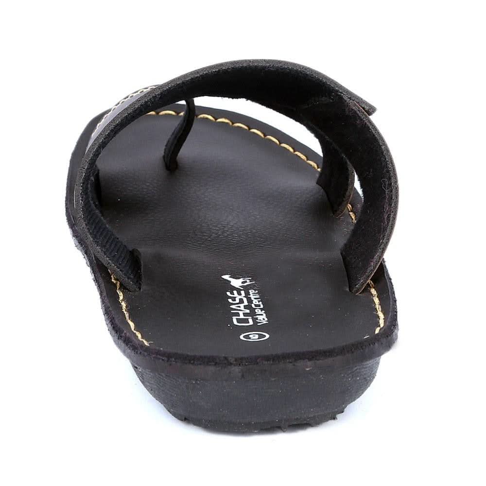 Boys Slippers (1006-A) - Black - test-store-for-chase-value