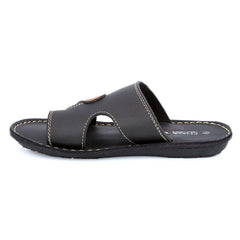 Boys Slippers (1006-A) - Black - test-store-for-chase-value