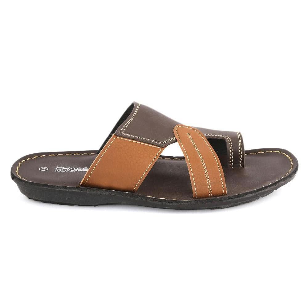 Boys Slippers (1006-A) - Brown - test-store-for-chase-value