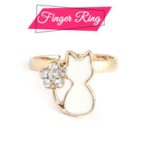 Women's Fancy Locket Set - White - test-store-for-chase-value