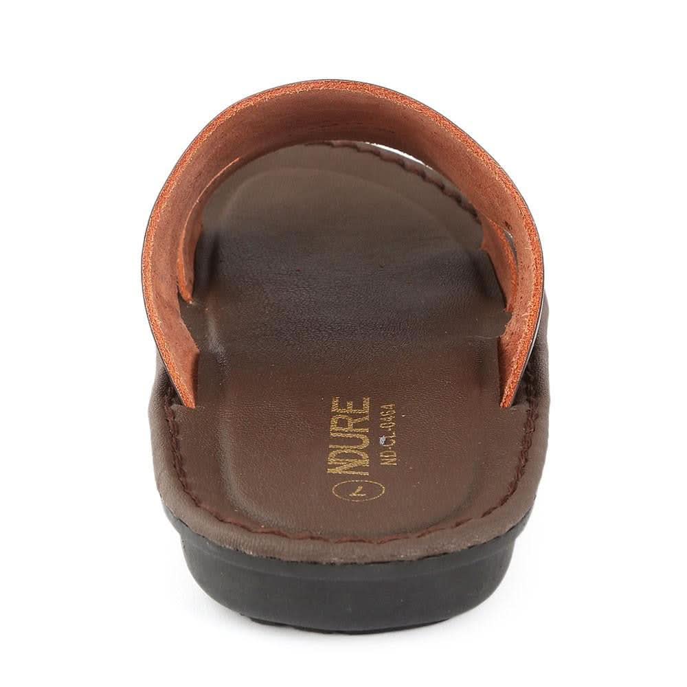 NDURE Men's Slipper S-99 - Brown - test-store-for-chase-value