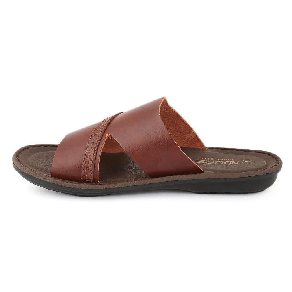 NDURE Men's Slipper S-99 - Brown - test-store-for-chase-value