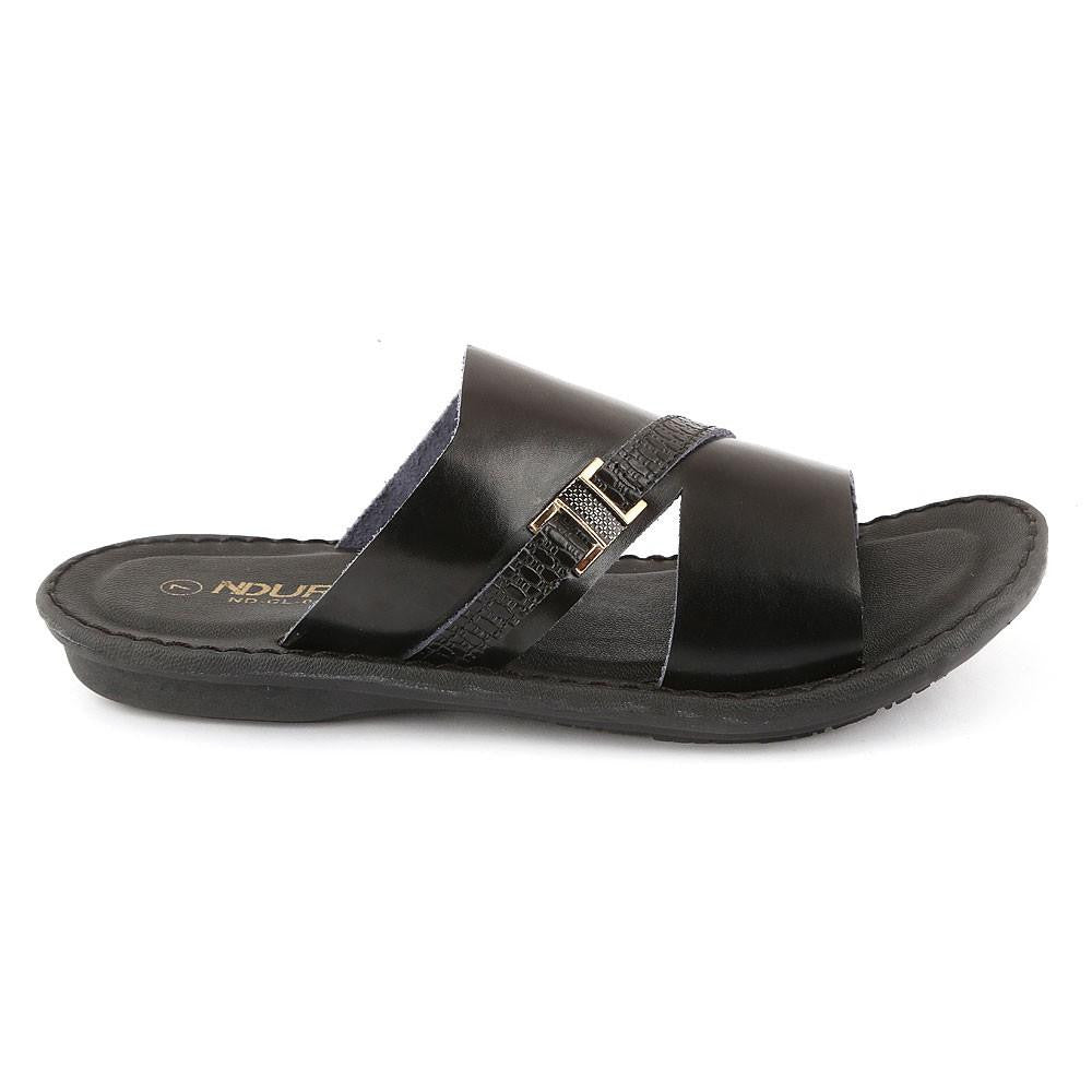 NDURE Men's Slipper S-99 - Black - test-store-for-chase-value