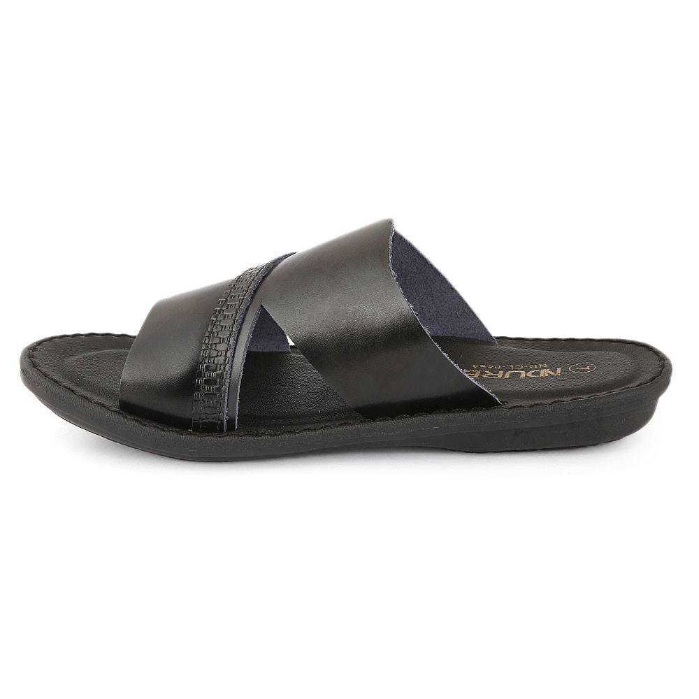 NDURE Men's Slipper S-99 - Black - test-store-for-chase-value