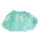 Girls Fancy Net Skirt - Cyan - test-store-for-chase-value