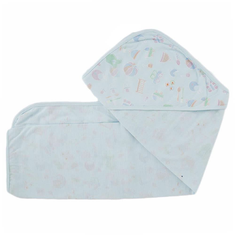 Newborn Wrapping Sheet - Blue - test-store-for-chase-value