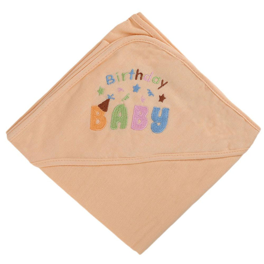 Newborn Wrapping Sheet - Peach - test-store-for-chase-value