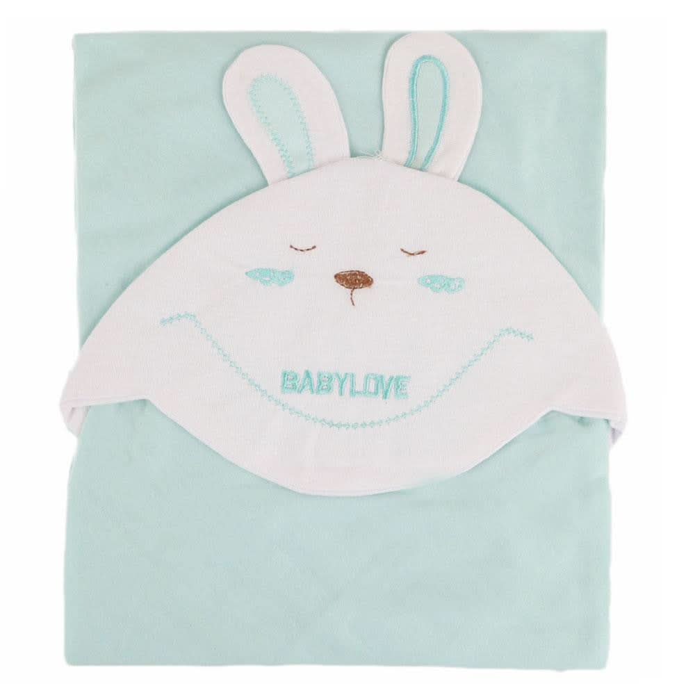 Newborn Wrapping Sheet - Cyan - test-store-for-chase-value