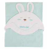 Newborn Wrapping Sheet - Cyan - test-store-for-chase-value