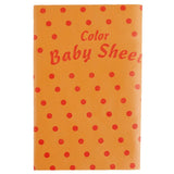 Newborn Plastic Sheet - Orange - test-store-for-chase-value
