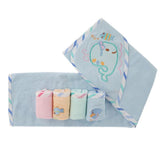 Newborn Gift Set 5 Pcs - Light Blue - test-store-for-chase-value