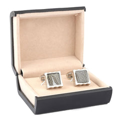 Men's Cufflinks - Silver & Golden - test-store-for-chase-value
