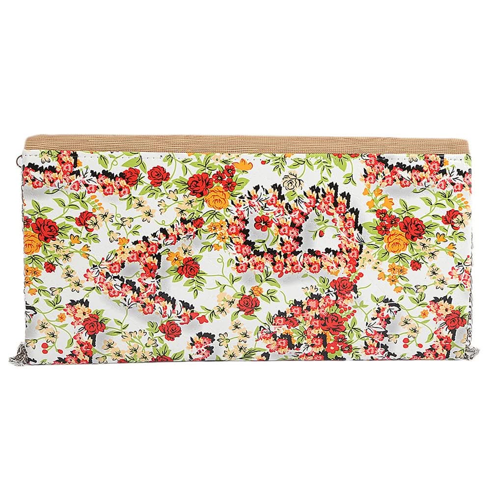 Women's Fancy Clutch 9071 - Beige - test-store-for-chase-value