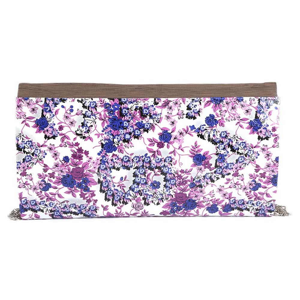 Women's Fancy Clutch 9071 - Dark Brown - test-store-for-chase-value