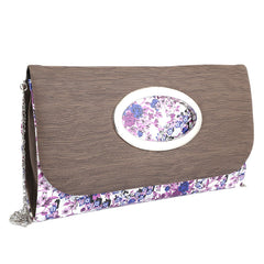 Women's Fancy Clutch 9071 - Dark Brown - test-store-for-chase-value