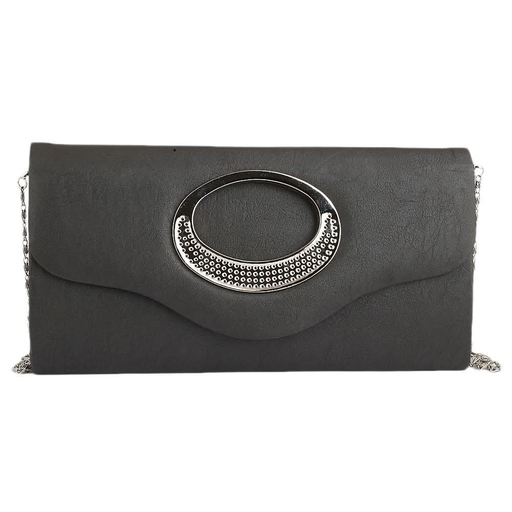 Women's Fancy Clutch 9074 - Black - test-store-for-chase-value