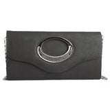 Women's Fancy Clutch 9074 - Black - test-store-for-chase-value
