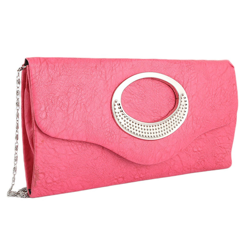 Women's Fancy Clutch 9074 - Pink - test-store-for-chase-value