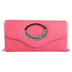 Women's Fancy Clutch 9074 - Pink - test-store-for-chase-value