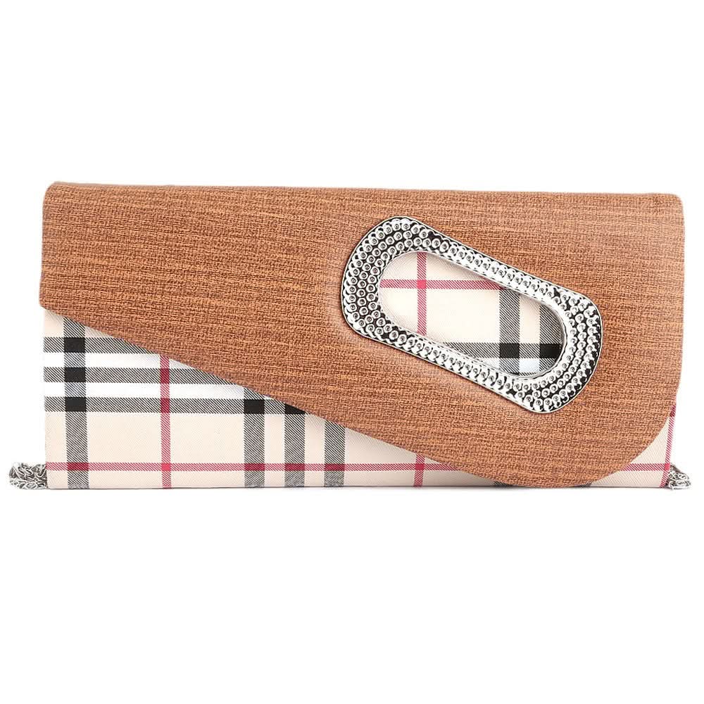 Women's Fancy Clutch 9074 - Mustard - test-store-for-chase-value