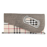 Women's Fancy Clutch 9074 - Dark Beige - test-store-for-chase-value