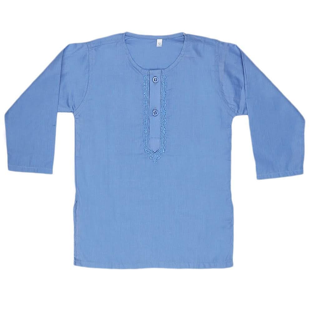 Newborn Boys Shalwar Qameez Suit - Blue - test-store-for-chase-value